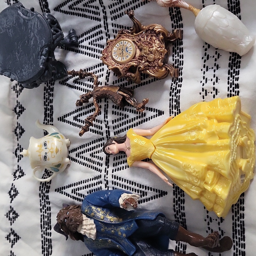 Beauty and the Beast Figure Set
